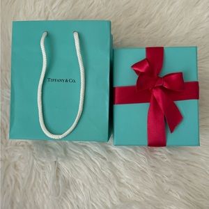 Tiffany travel jewelry case ♥️